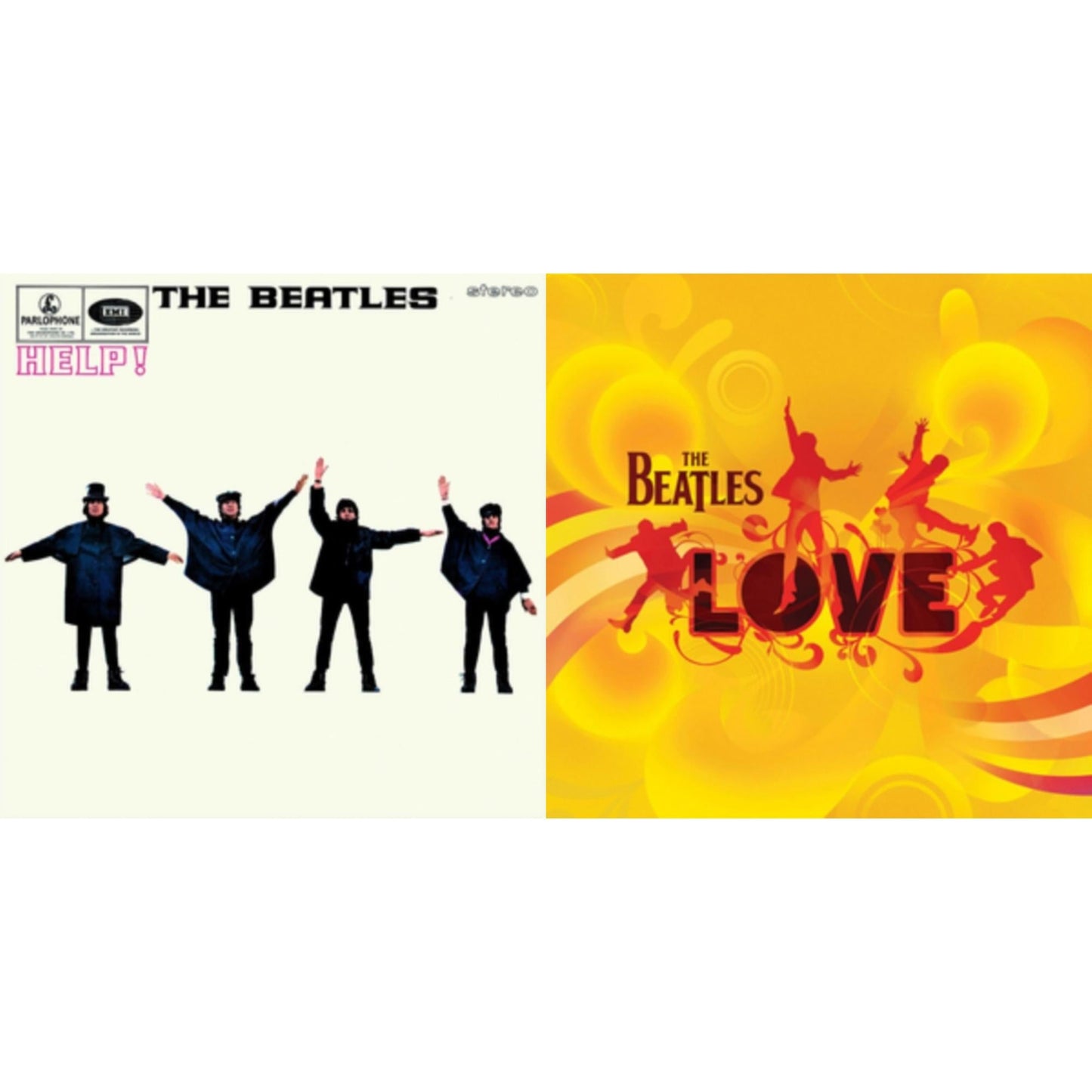 Beatles - Help & Love - LP Vinyl Bundle