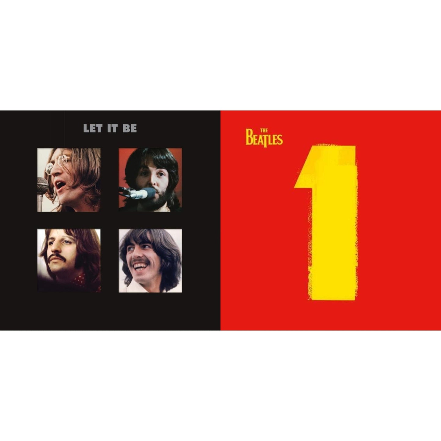 Beatles - Let It Be Special Edition (Super Deluxe/Slipbox/Book/4LP/12Inch Ep Box Set) & 1 (2015 Reissue)