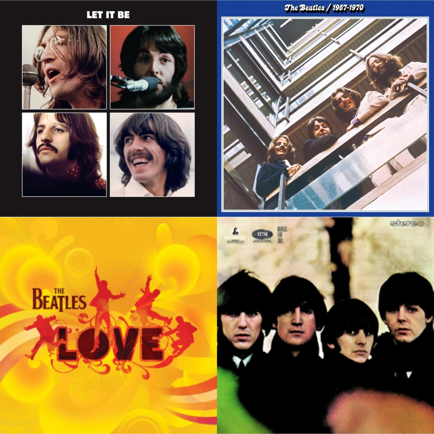 Beatles - Beatles For Sale & Beatles 1967-1970 (2023 Edition) (Half-Speed) (3LP) & Let It Be Special Edition & Love