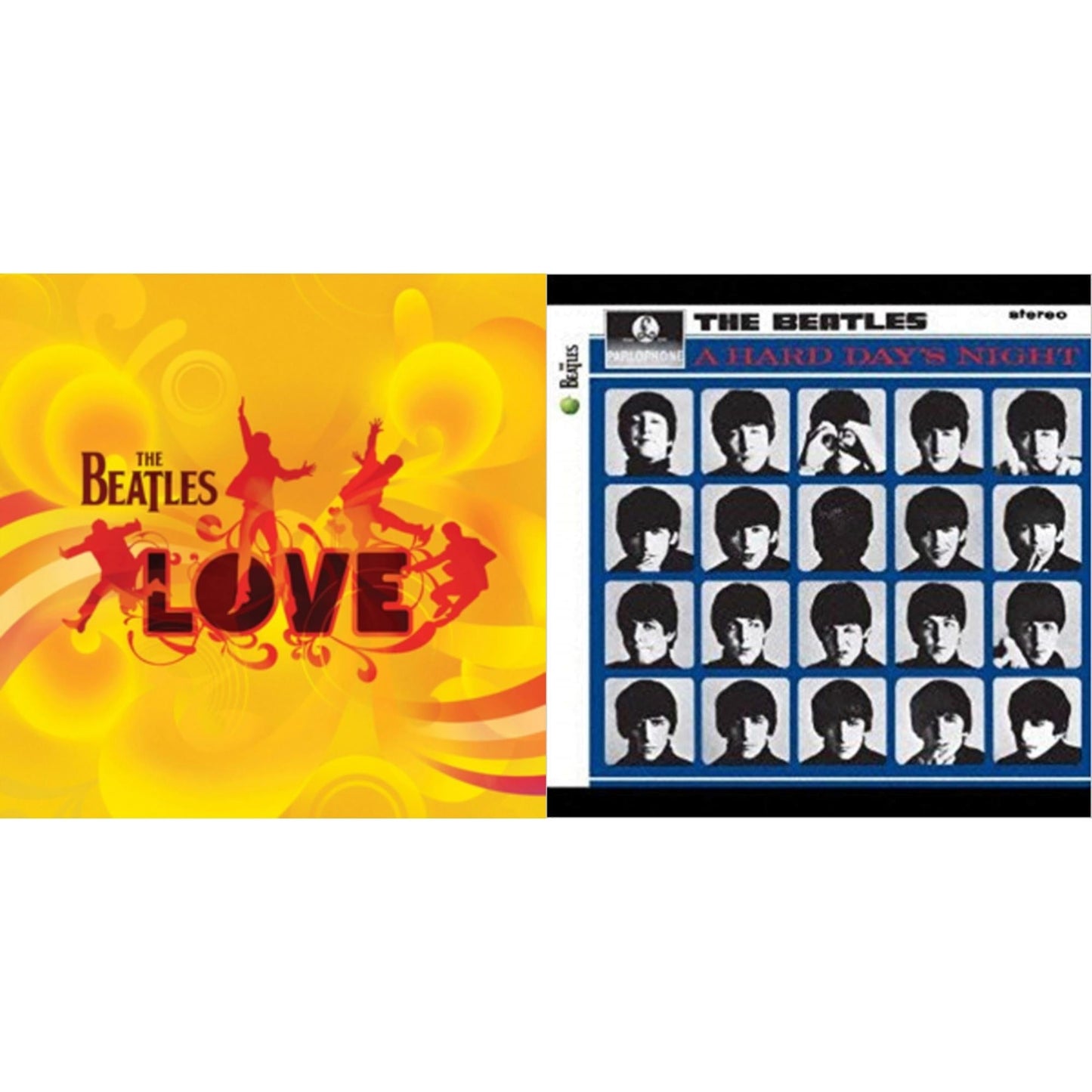 Beatles - Hard Day's Night & Love - LP Vinyl Bundle
