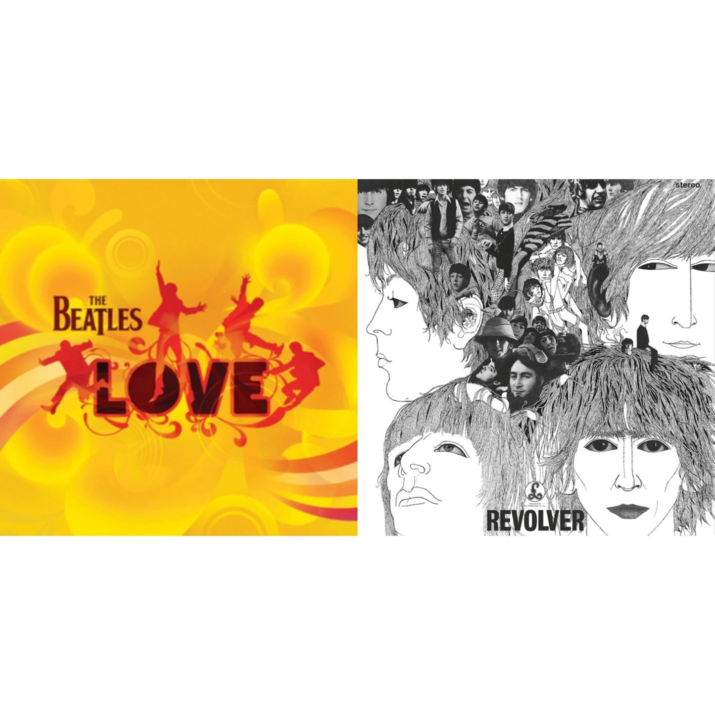 Beatles - Revolver Special Edition & Love - LP Vinyl Bundle