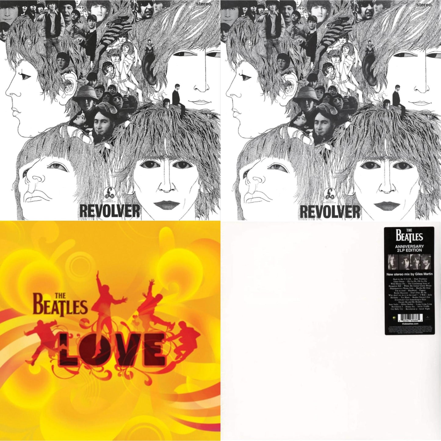 Beatles - Revolver Special Edition & Revolver - Special Edition (Picture Disc) & Love & Beatles (The White Album) (2 LP)