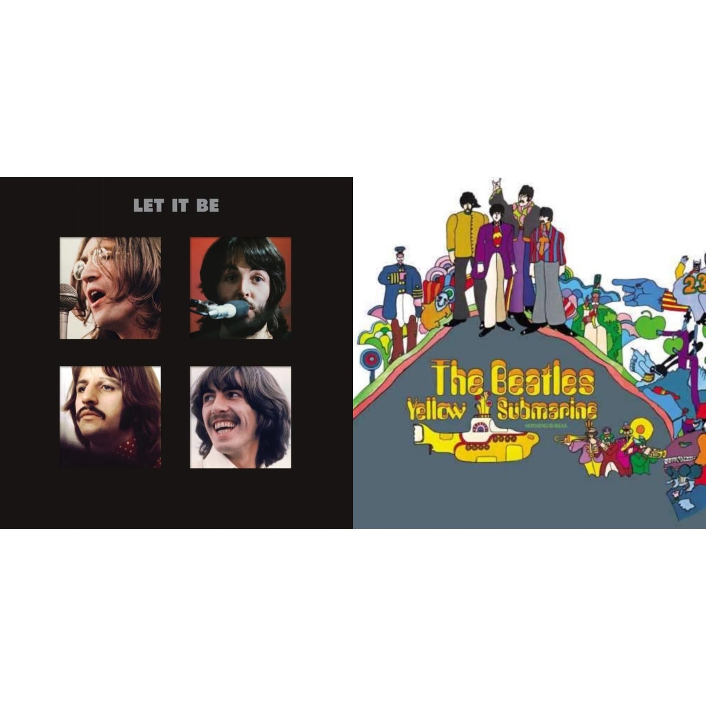 Beatles - Yellow Submarine & Let It Be Special Edition (Super Deluxe/Slipbox/Book/4LP/12Inch Ep Box Set)