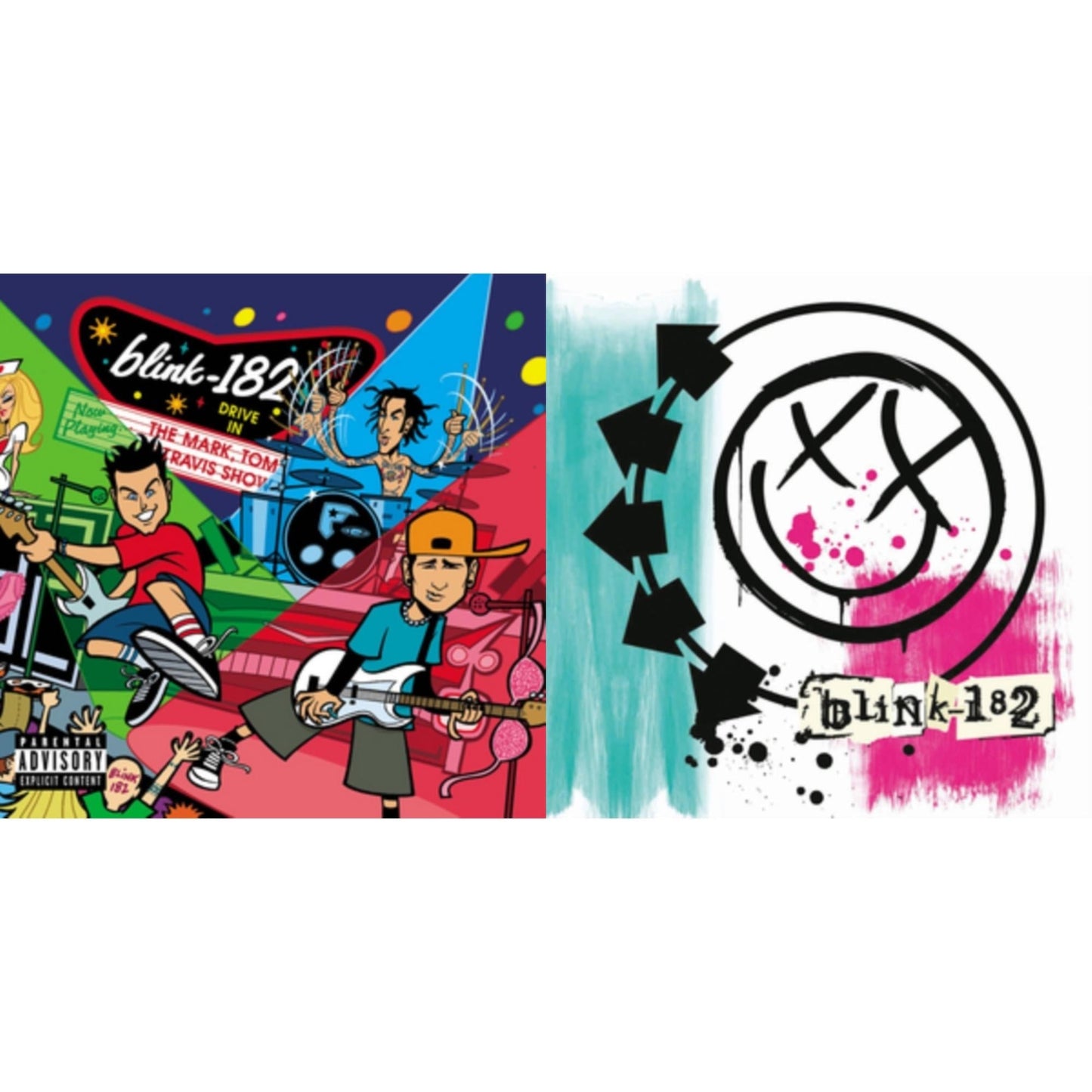 Blink-182 - Mark Tom & Travis Show (Enema Strikes Back) & Blink-182 - LP Vinyl Bundle