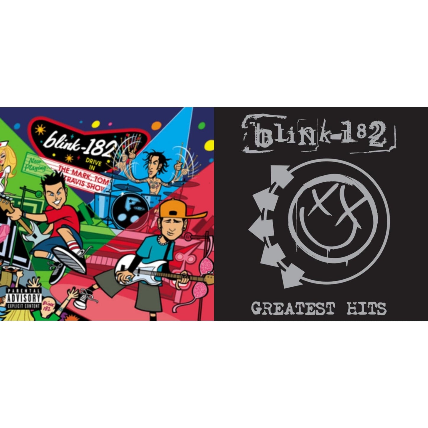 Blink-182 - Greatest Hits (2LP) & Mark Tom & Travis Show (Enema Strikes Back)