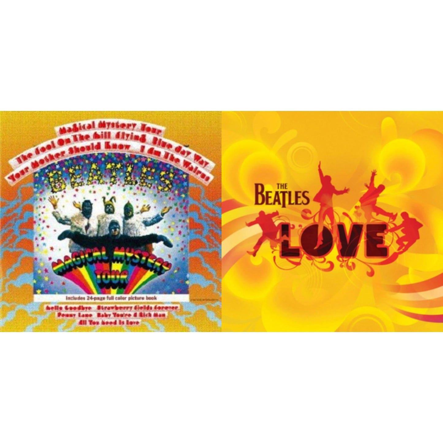 Beatles - Magical Mystery Tour & Love - LP Vinyl Bundle
