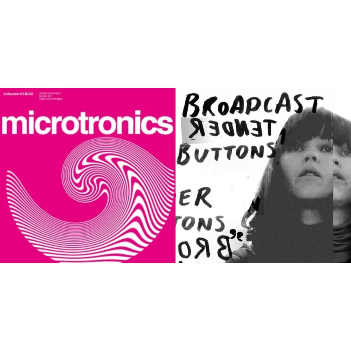 Broadcast - Microtronics - Volumes 1 & 2 & Tender Buttons - LP Vinyl Bundle