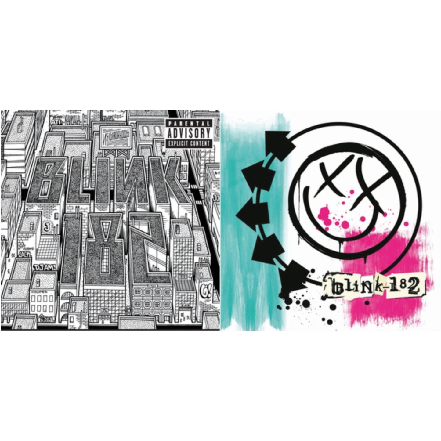 Blink-182 - Blink-182 & Neighborhoods - LP Vinyl Bundle