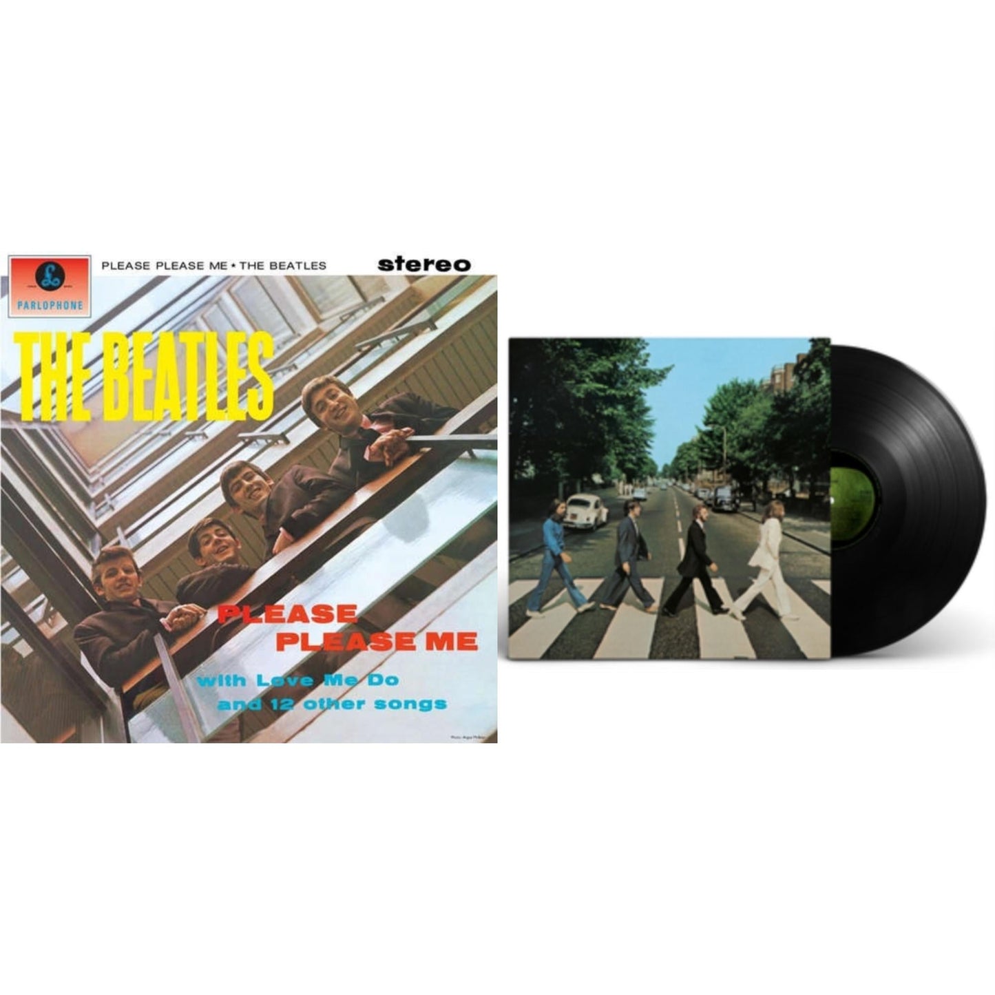 Beatles - Please Please Me & Abbey Road Anniversary - LP Vinyl Bundle
