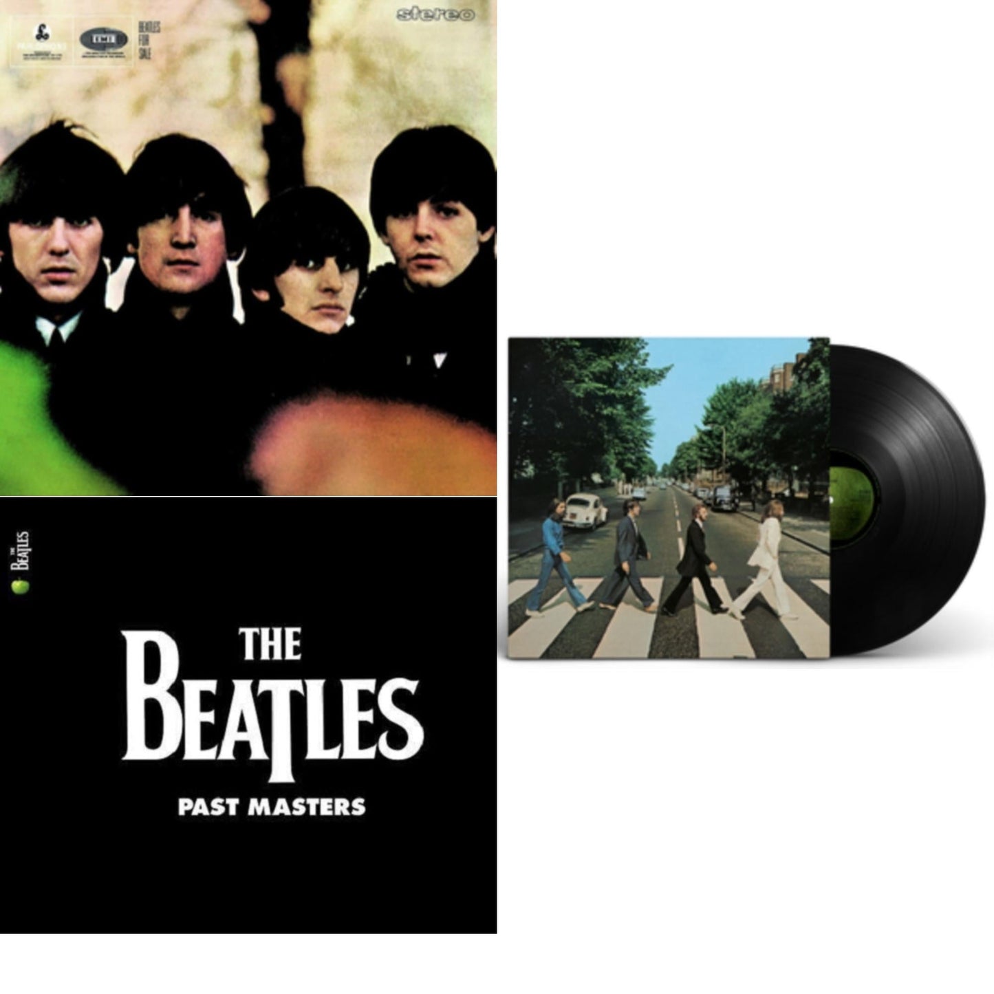 Beatles - Beatles For Sale & Past Masters 1 & 2 & Abbey Road Anniversary - LP Vinyl Bundle