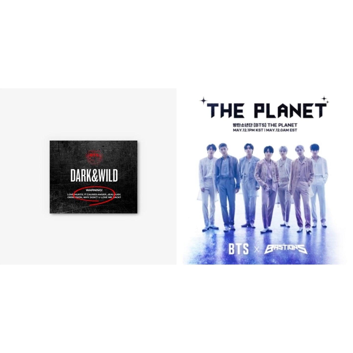 Bts - Dark & Wild & Planet (Bastions Ost) - CD Bundle