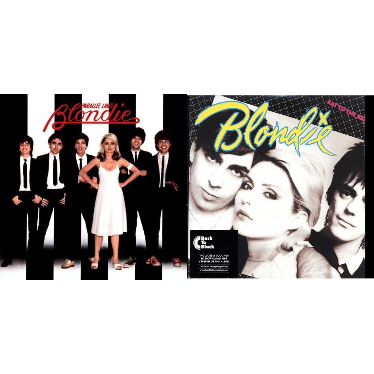 Blondie - Parallel Lines (180G) & Eat To The Beat (180G) - LP Vinyl Bundle