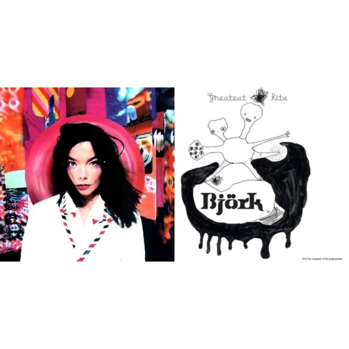 Bjork - Post & Greatest Hits - LP Vinyl Bundle