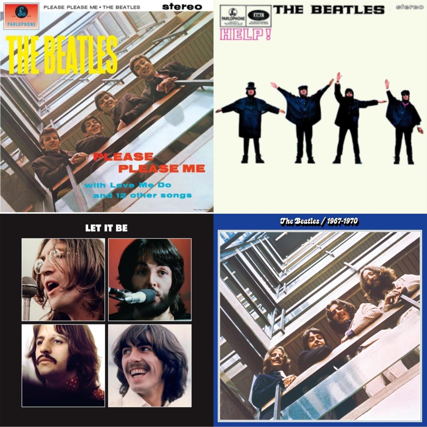 Beatles - Help & Please Please Me & Beatles 1967-1970 (2023 Edition) (Half-Speed) (3LP) & Let It Be Special Edition
