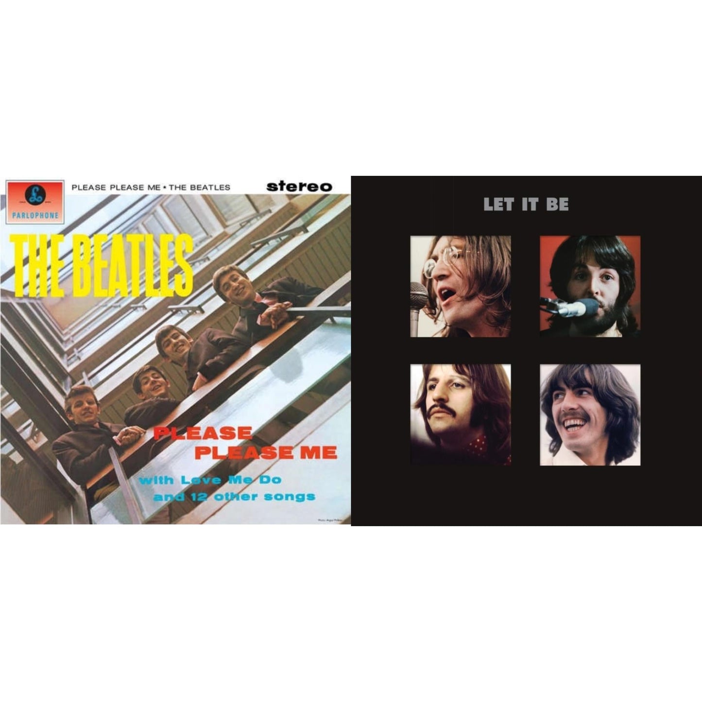 Beatles - Please Please Me & Let It Be Special Edition (Super Deluxe/Slipbox/Book/4LP/12Inch Ep Box Set)