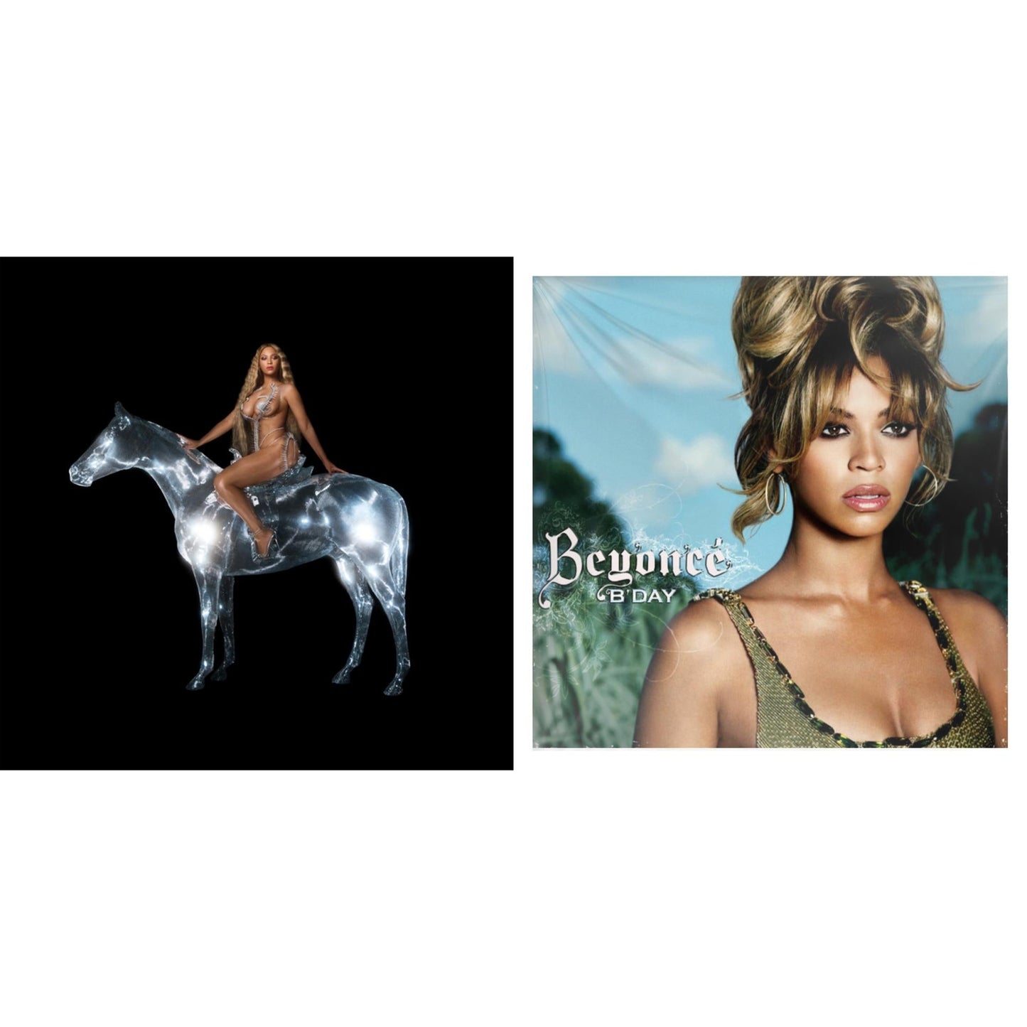 Beyonce - Renaissance (X) (180G/2LP) & B'day (2LP/180G)