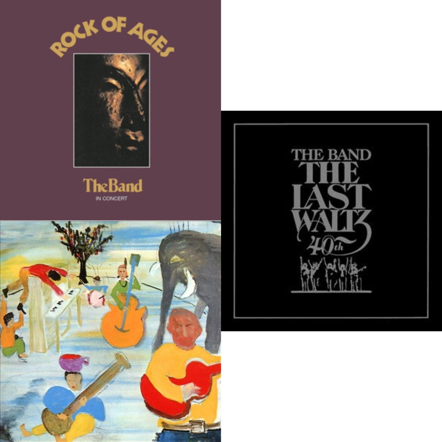 Band - Rock Of Ages & Music From Big Pink (50Th Anniversary) & Last Waltz (40Th Anniversary Deluxe Edition/2CD)