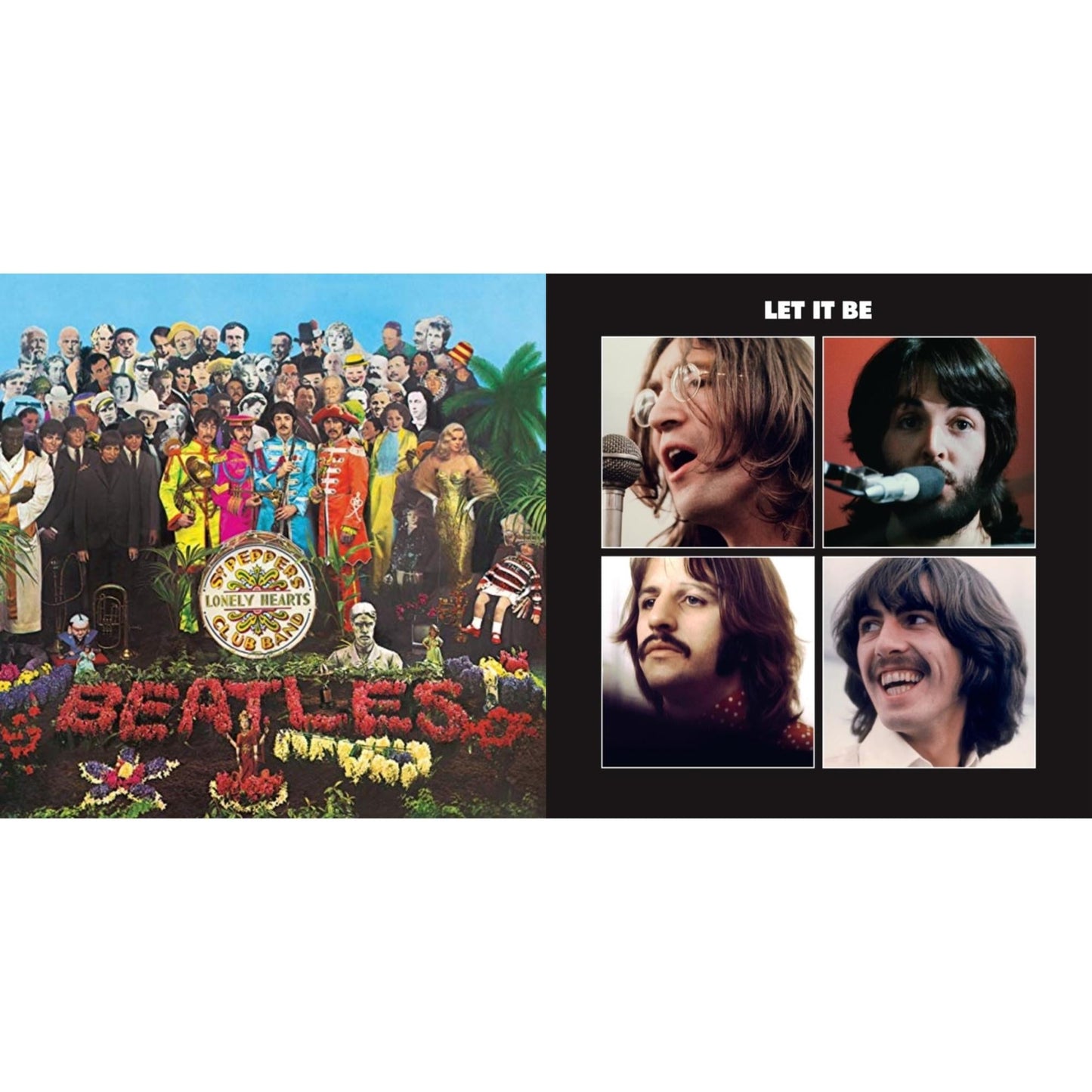 Beatles - Let It Be Special Edition & Sgt. Pepper's Lonely Hearts Club Band (2017 Stereo Mix/180G/Original Stencils) - LP Vinyl Bundle