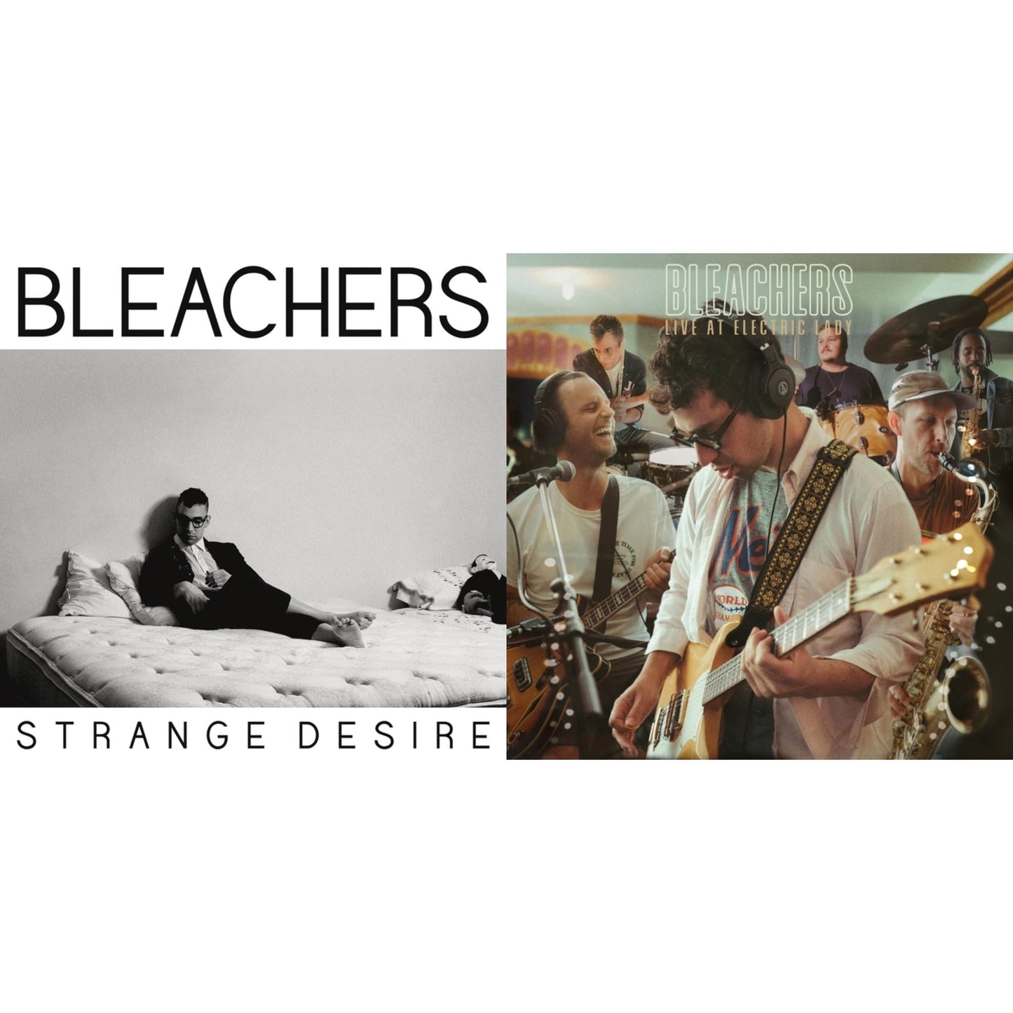 Bleachers - Strange Desire (180G/Translucent Yellow LP Vinyl) & Live At Electric Lady (Fruit Punch Colored LP Vinyl/140G)