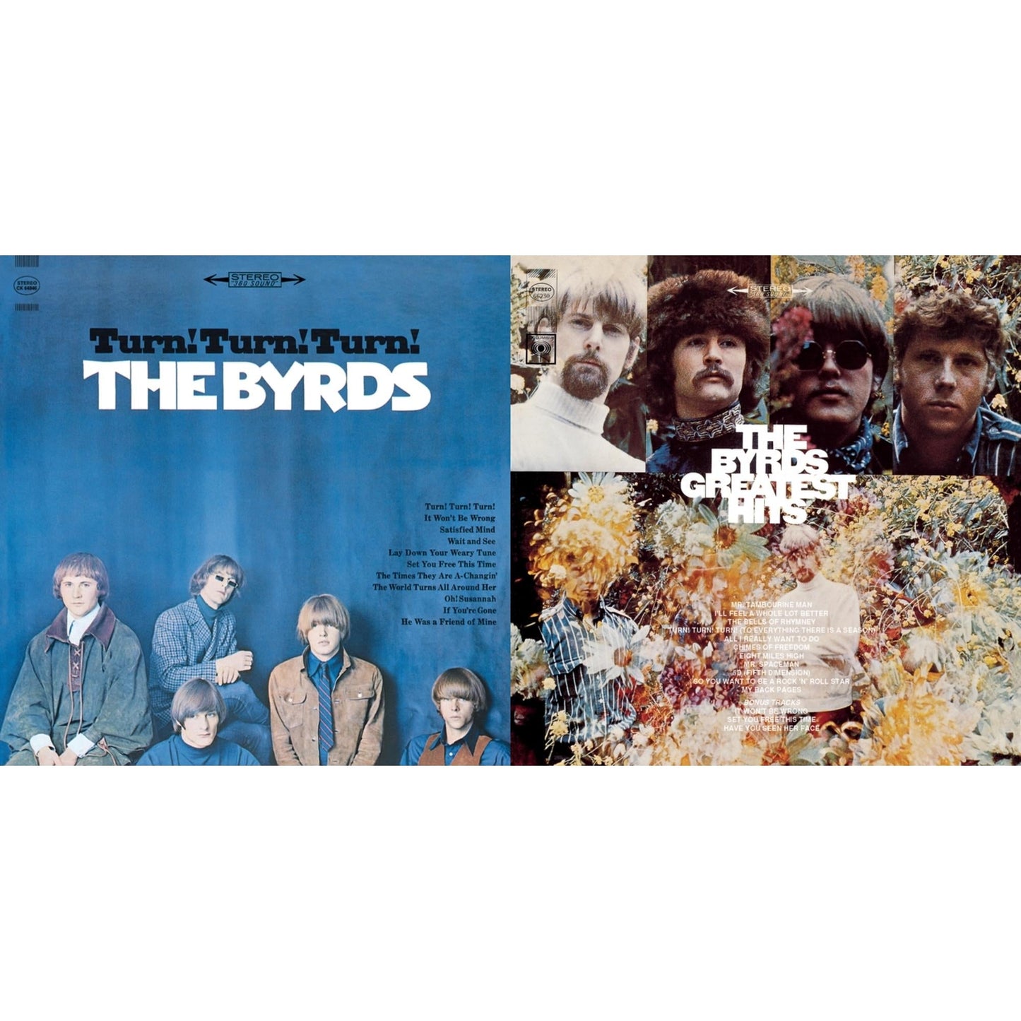 Byrds - Greatest Hits & Turn Turn Turn - CD Bundle