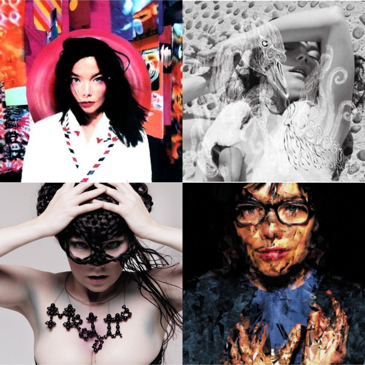 Bjork - Post & Vespertine & Medulla & Selma Songs - LP Vinyl Bundle