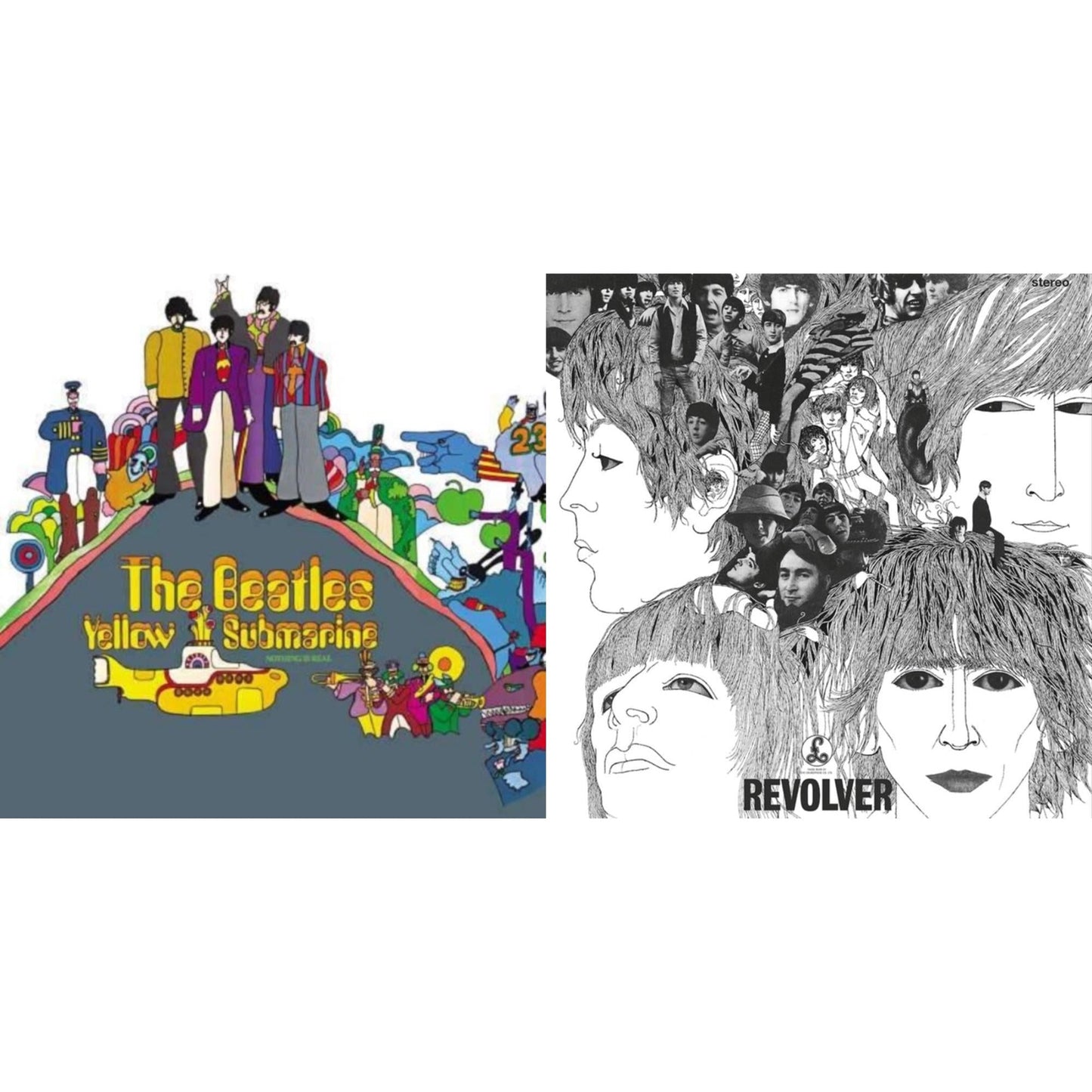 Beatles - Yellow Submarine & Revolver Special Edition - LP Vinyl Bundle