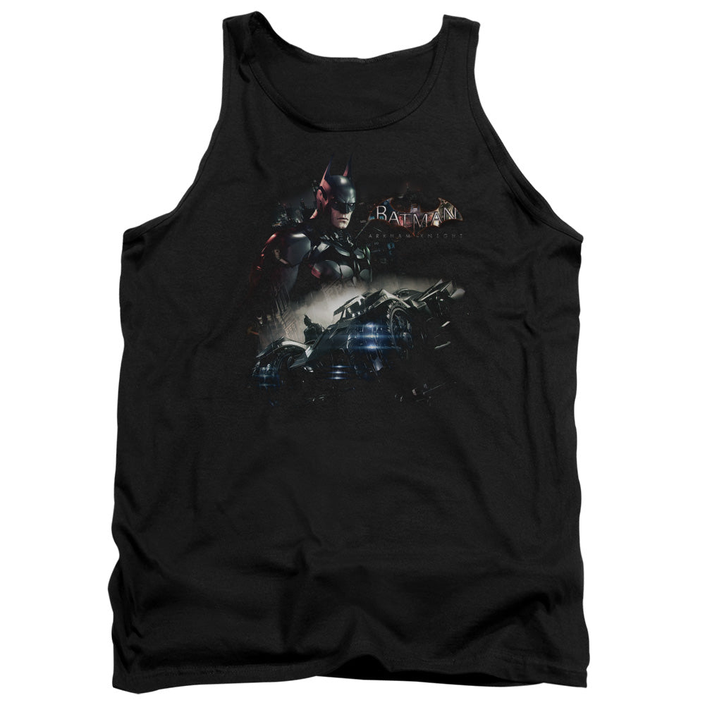 Batman Arkham Knight Knight Rider Mens Tank Top Shirt Black Officially Licensed