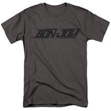 Load image into Gallery viewer, Bon Jovi New Logo Mens T Shirt Charcoal
