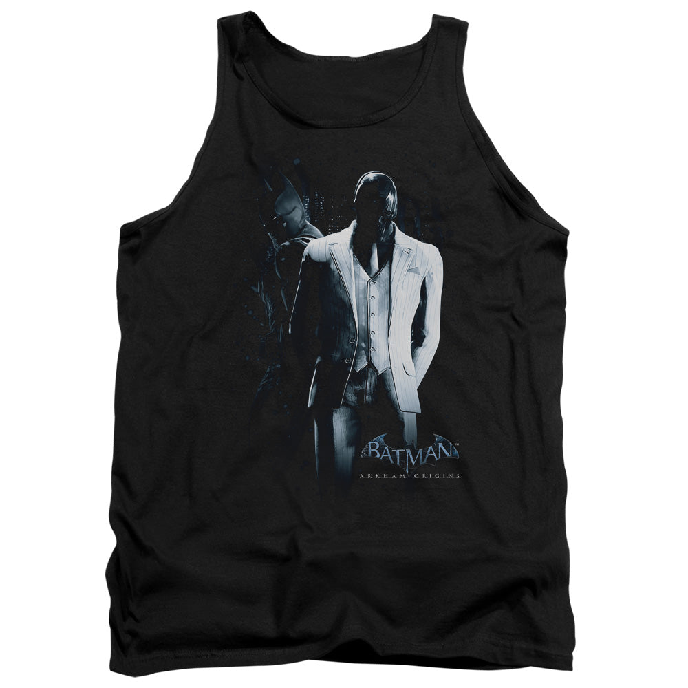 Batman Arkham Origins Black Mask Mens Tank Top Shirt Black Officially Licensed