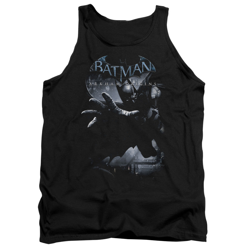 Batman Arkham Origins Out Of The Shadows Mens Tank Top Shirt Black Officially Licensed