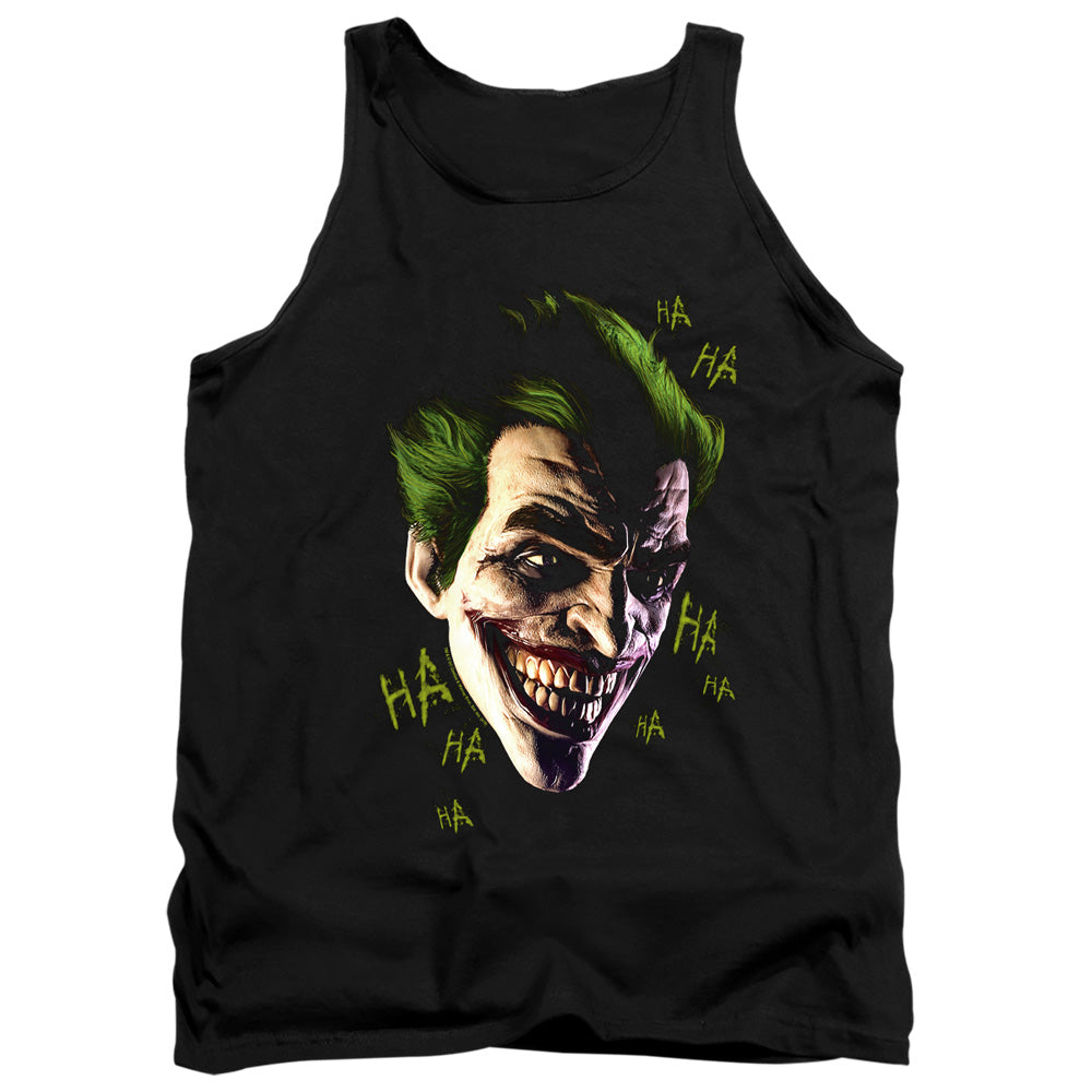 Batman Arkham Origins Joker Grim Mens Tank Top Shirt Black Officially Licensed
