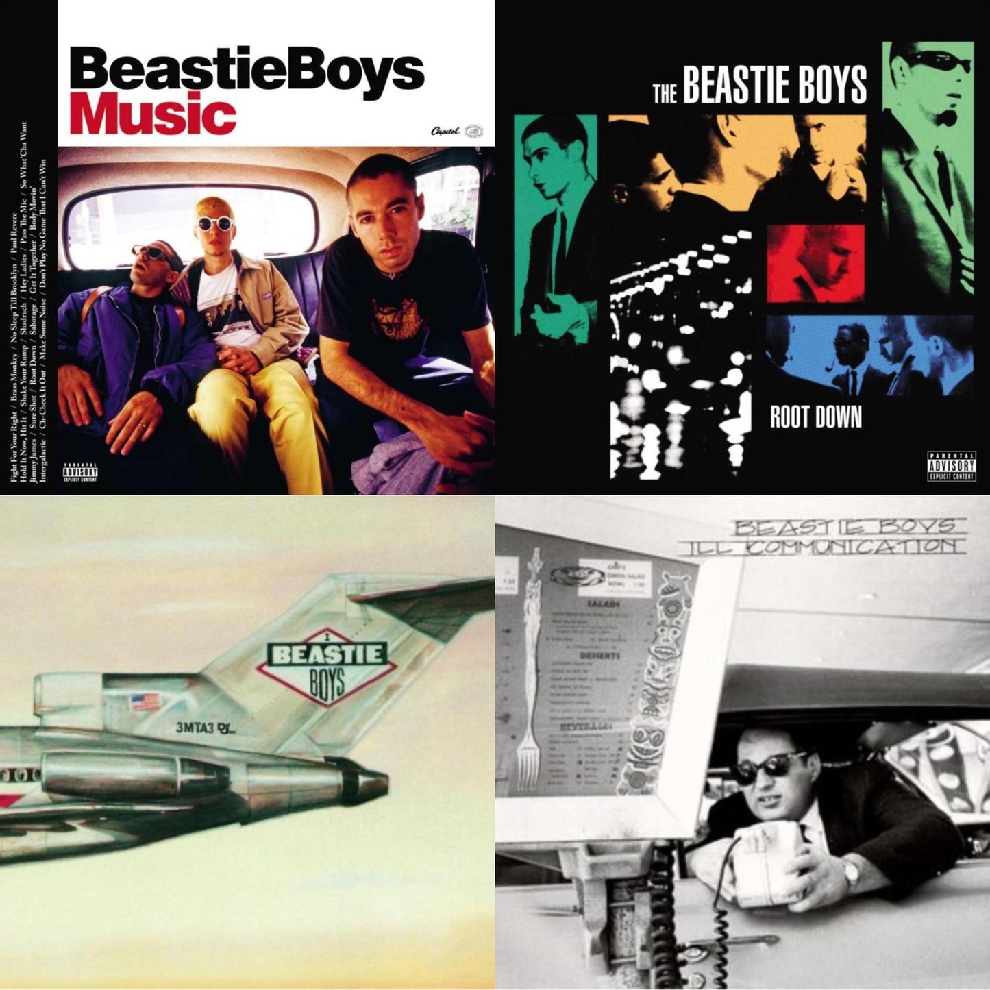 Beastie Boys - Ill Communication (30Th Anniversary Deluxe Edition) (3LP) & Beastie Boys Music (2LP) & Licensed To Ill (30Th Anniversary Edition) & Root Down Ep