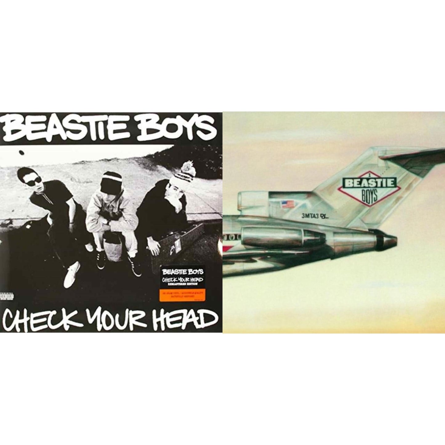 Beastie Boys - Check Your Head & Licensed To Ill (30Th Anniversary Edition) - LP Vinyl Bundle