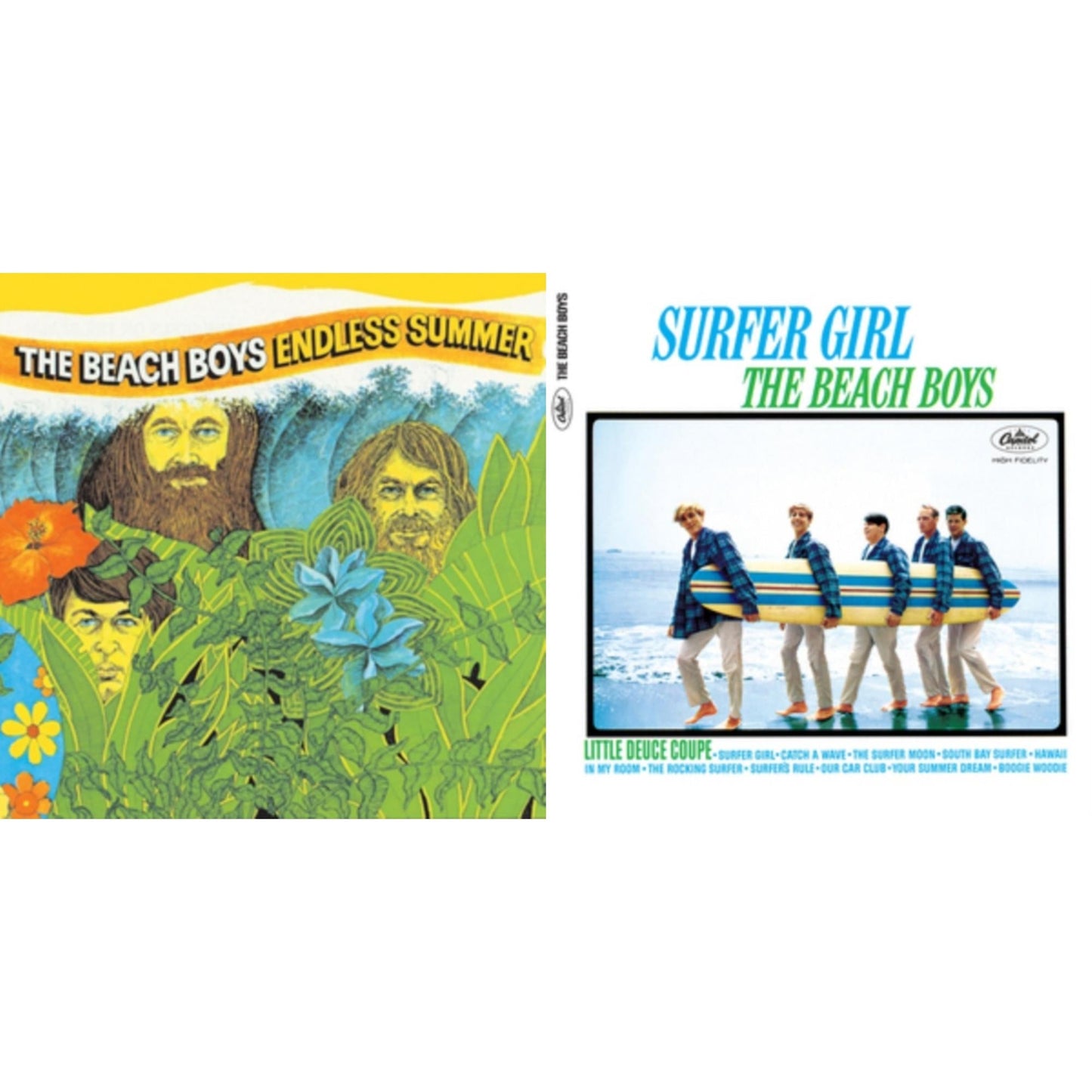 Beach Boys - Endless Summer & Surfer Girl (75Th Anniversary) - LP Vinyl Bundle