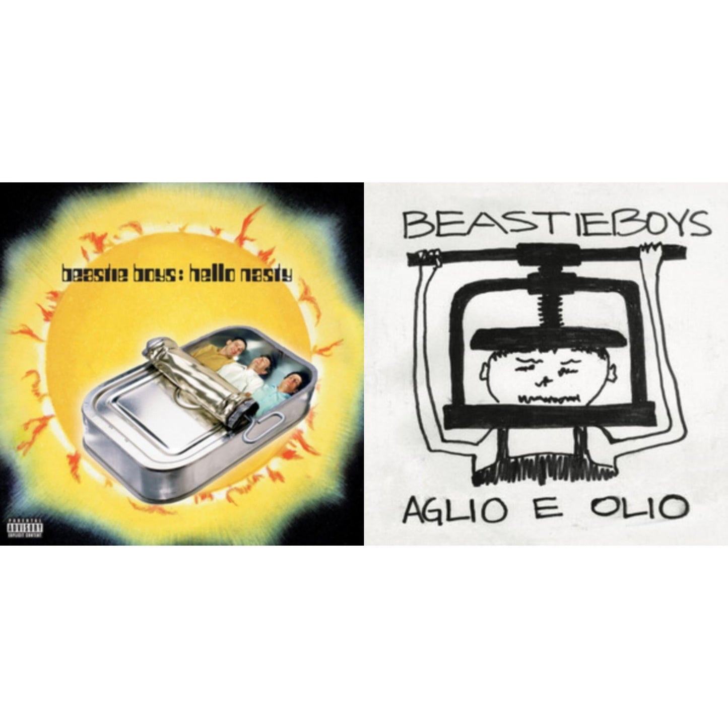 Beastie Boys - Hello Nasty & Aglio E Olio - LP Vinyl Bundle