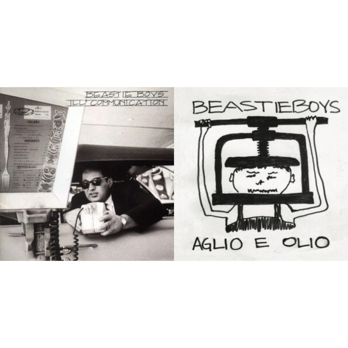 Beastie Boys - Ill Communication & Aglio E Olio - LP Vinyl Bundle