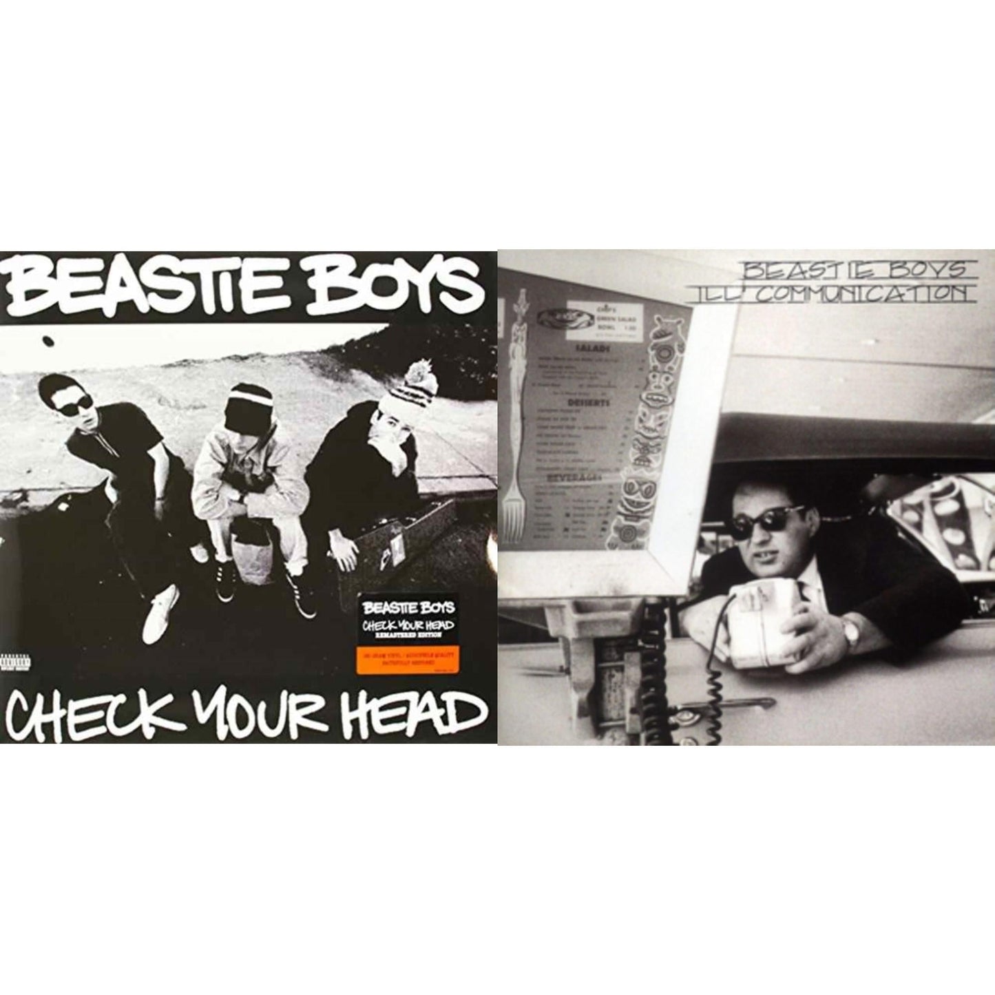 Beastie Boys - Check Your Head & Ill Communication - LP Vinyl Bundle