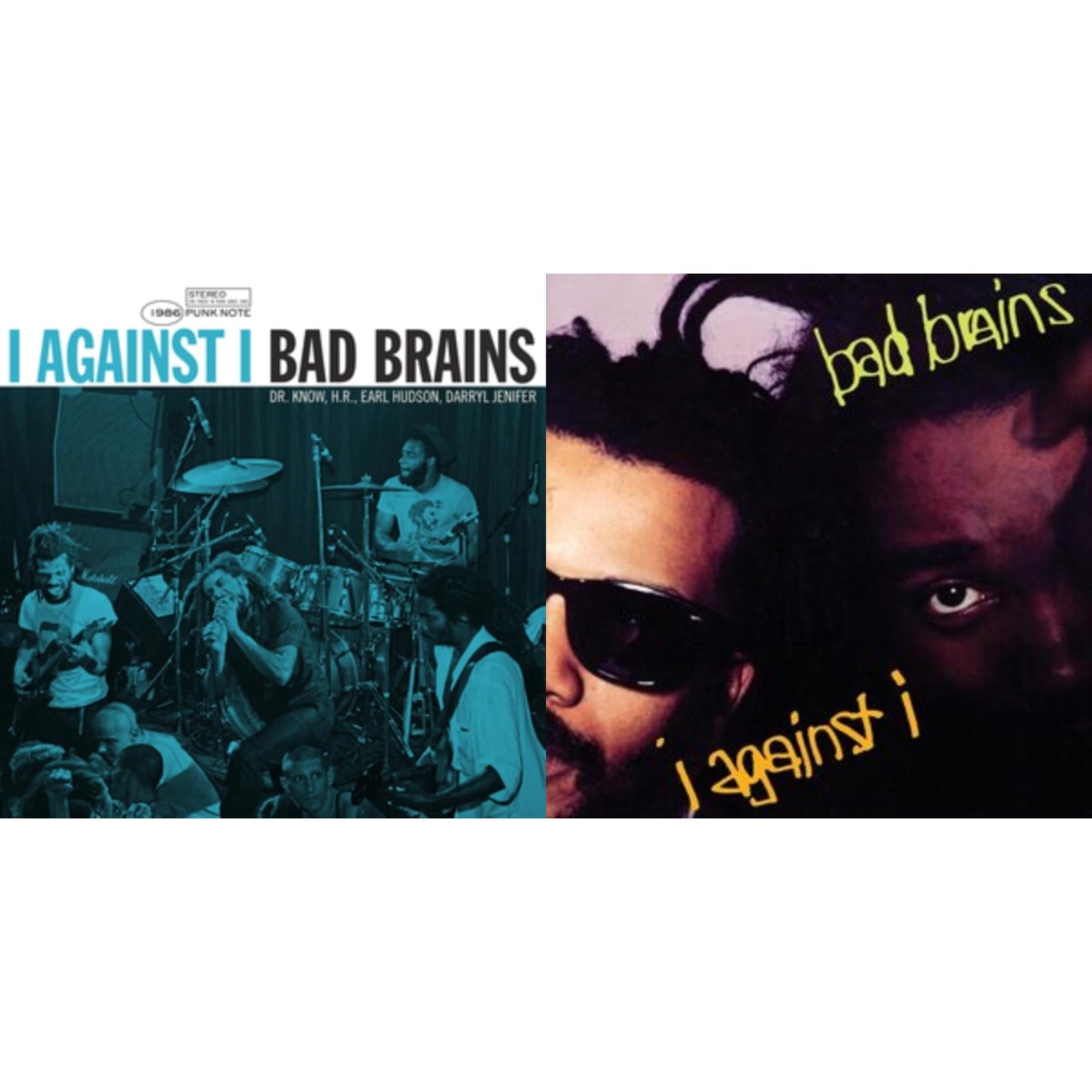Bad Brains - I Against I - Punk Note & I Against I - LP Vinyl Bundle