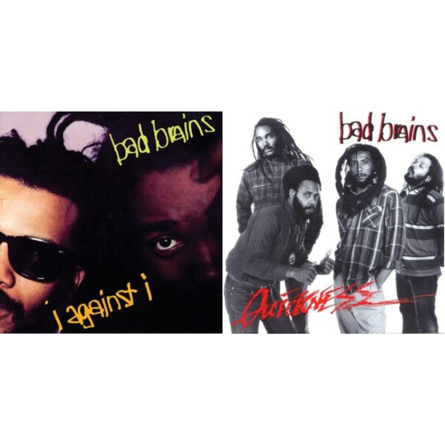 Bad Brains - Quickness & I Against I - LP Vinyl Bundle