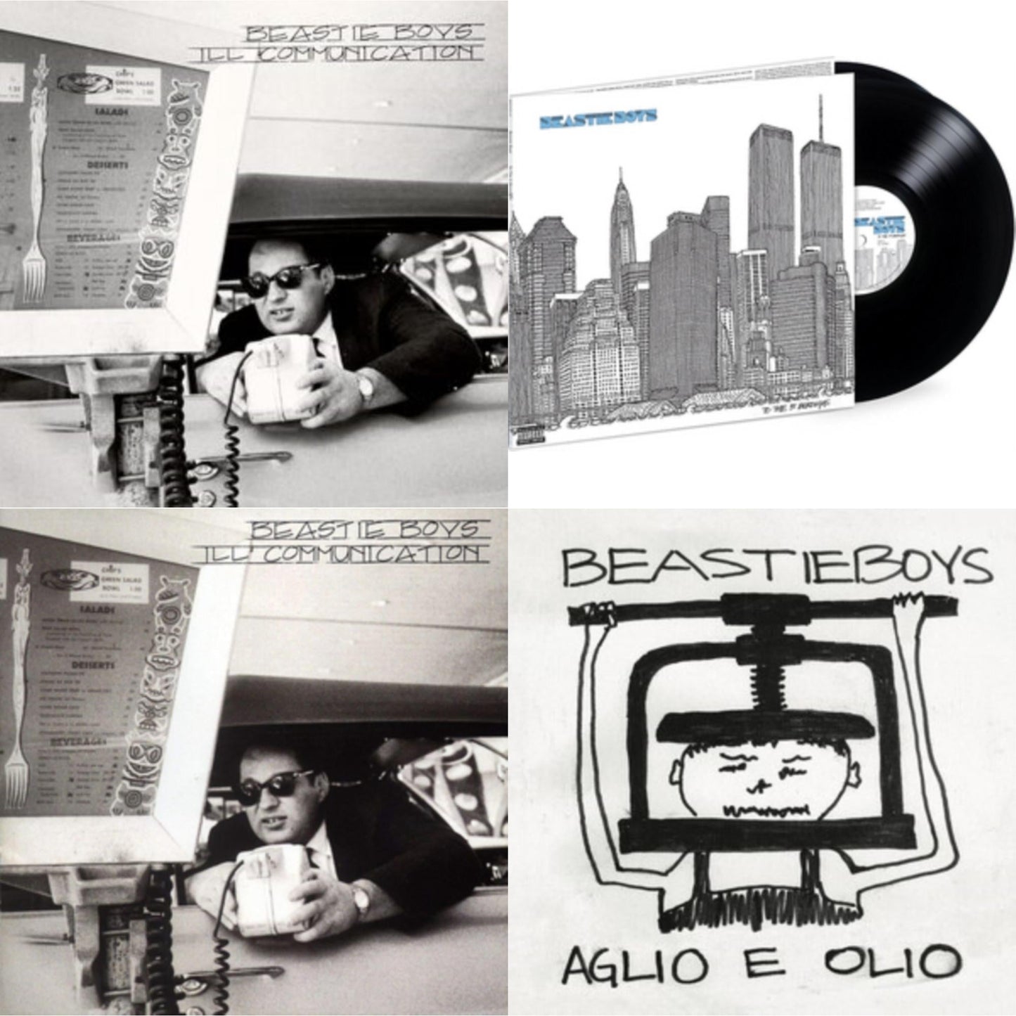 Beastie Boys - Ill Communication & Aglio E Olio & Ill Communication (30Th Anniversary Deluxe Edition) (3LP) & To The 5 Boroughs (180G/2LP)