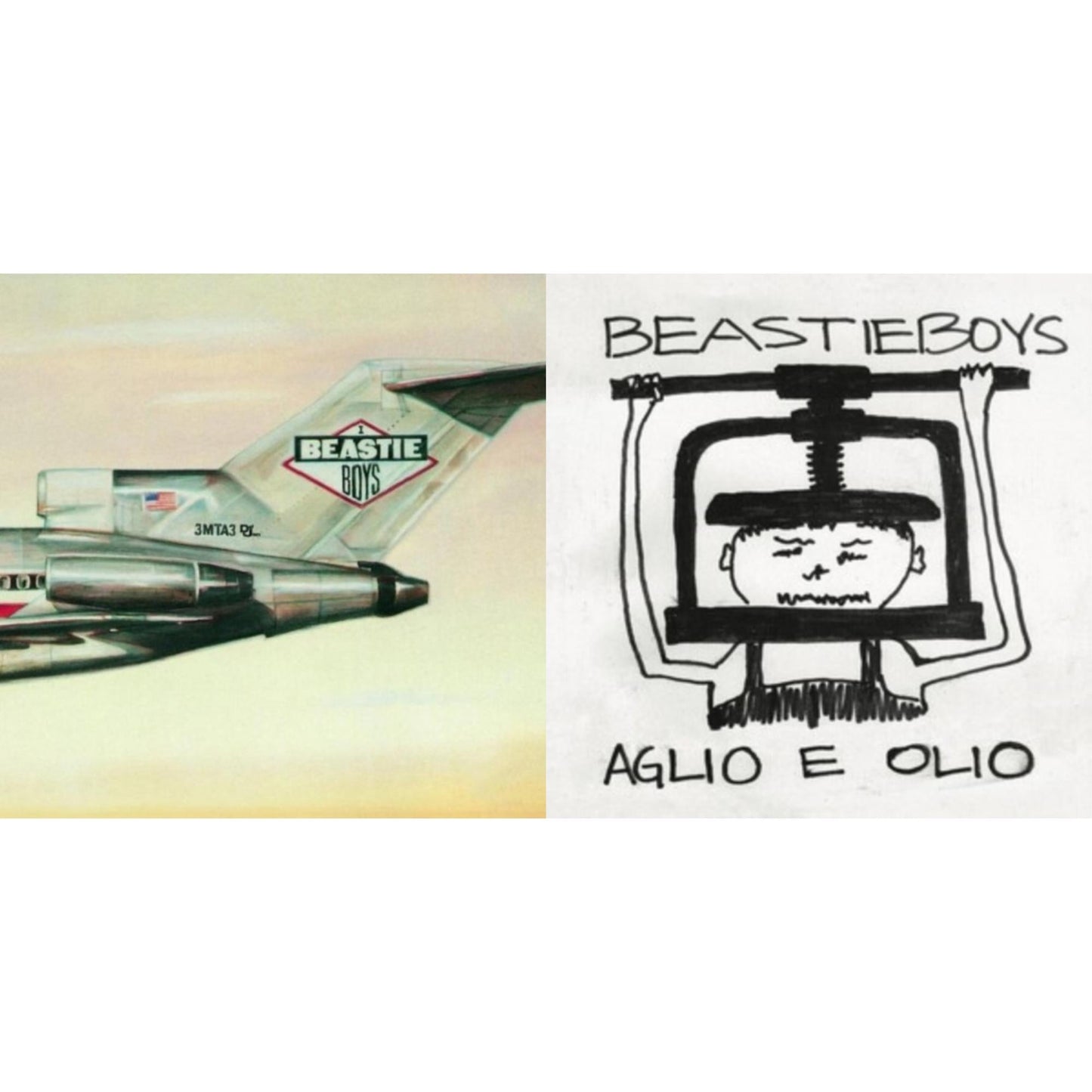 Beastie Boys - Aglio E Olio & Licensed To Ill (30Th Anniversary Edition) - LP Vinyl Bundle