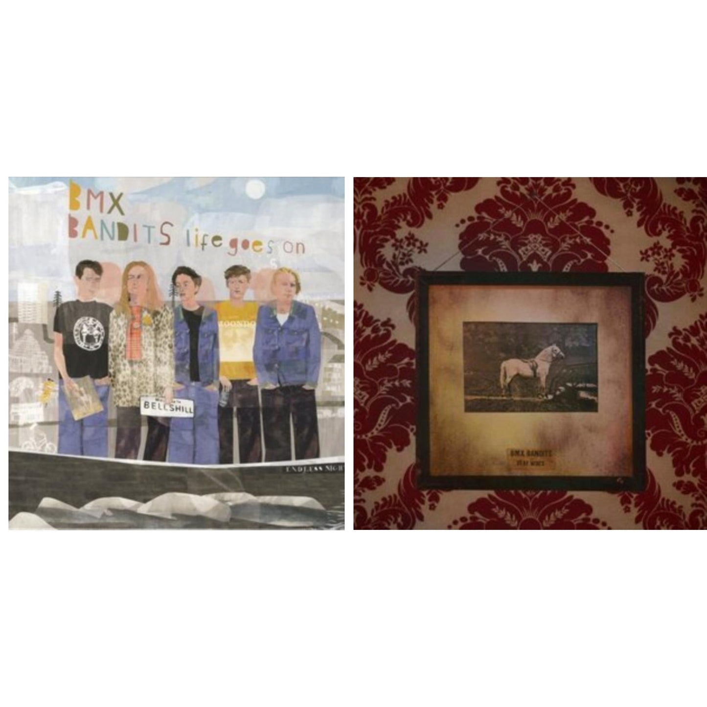 Bmx Bandits - Life Goes On & Star Wars - LP Vinyl Bundle