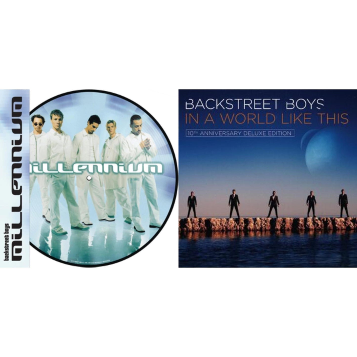 Backstreet Boys - Millennium (20Th Anniversary Picture Disc) & In A World Like This (10Th Anniversary/Deluxe Edition/2LP)