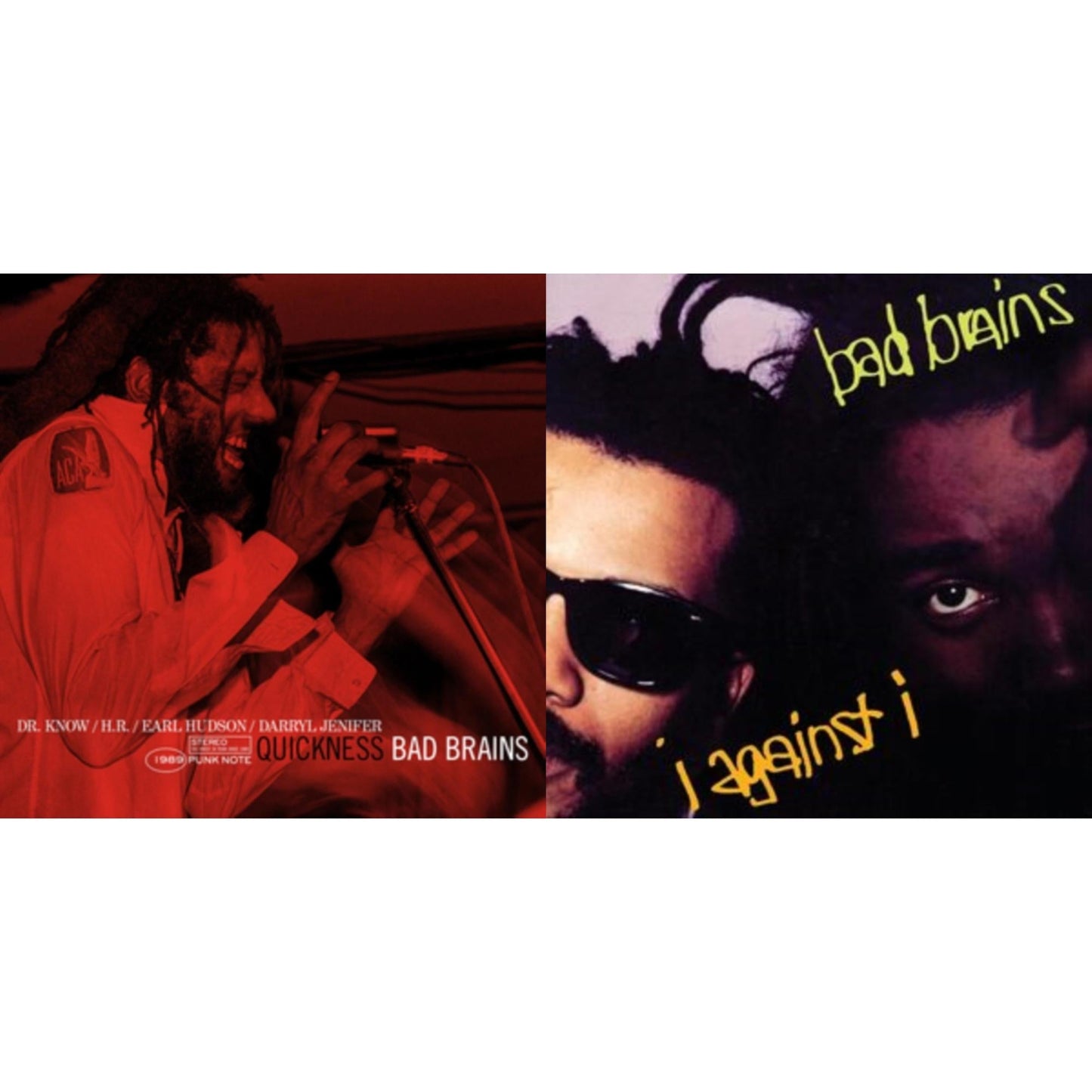 Bad Brains - Quickness (Punk Note) & I Against I - LP Vinyl Bundle