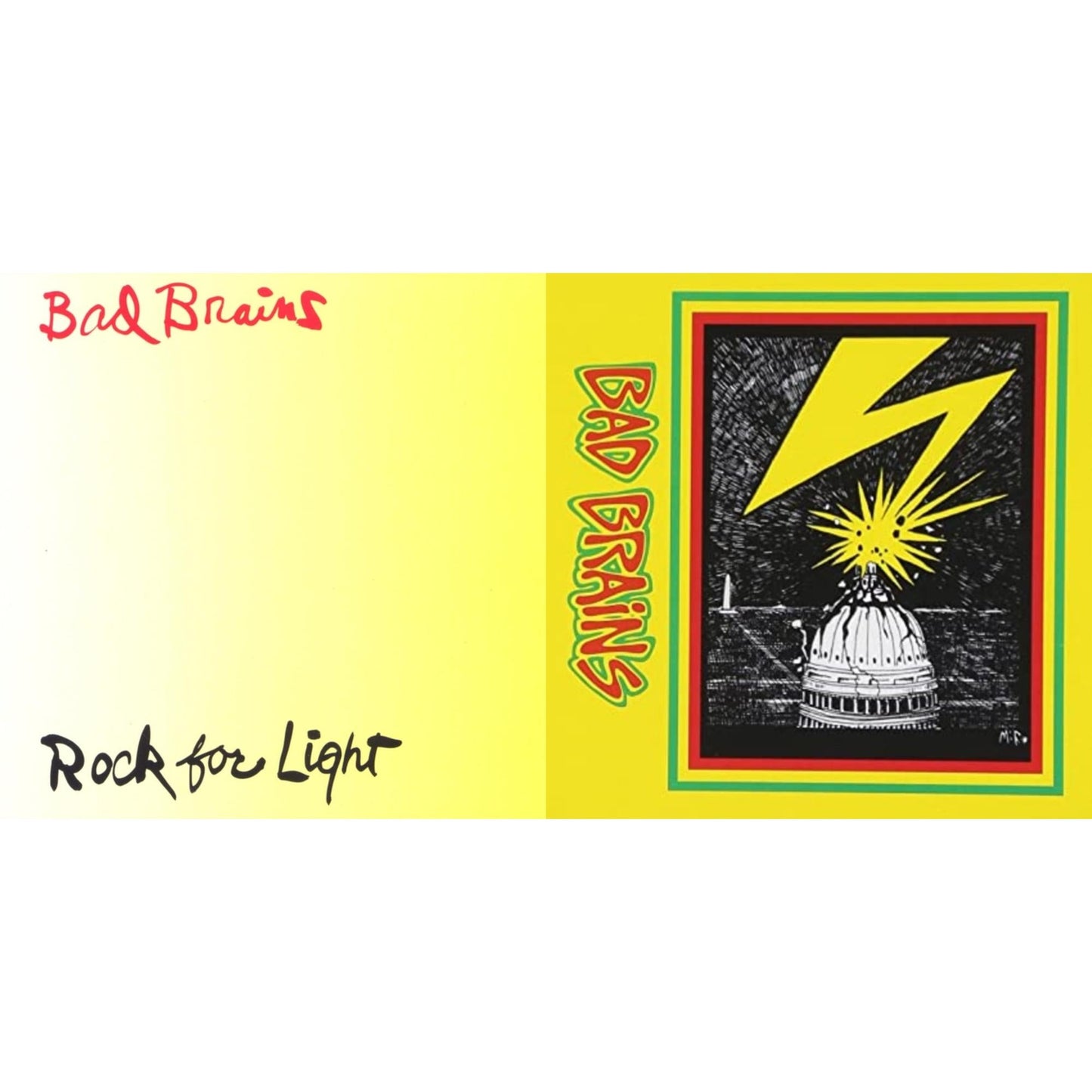 Bad Brains - Bad Brains & Rock For Light (Burnt Orange LP Vinyl)