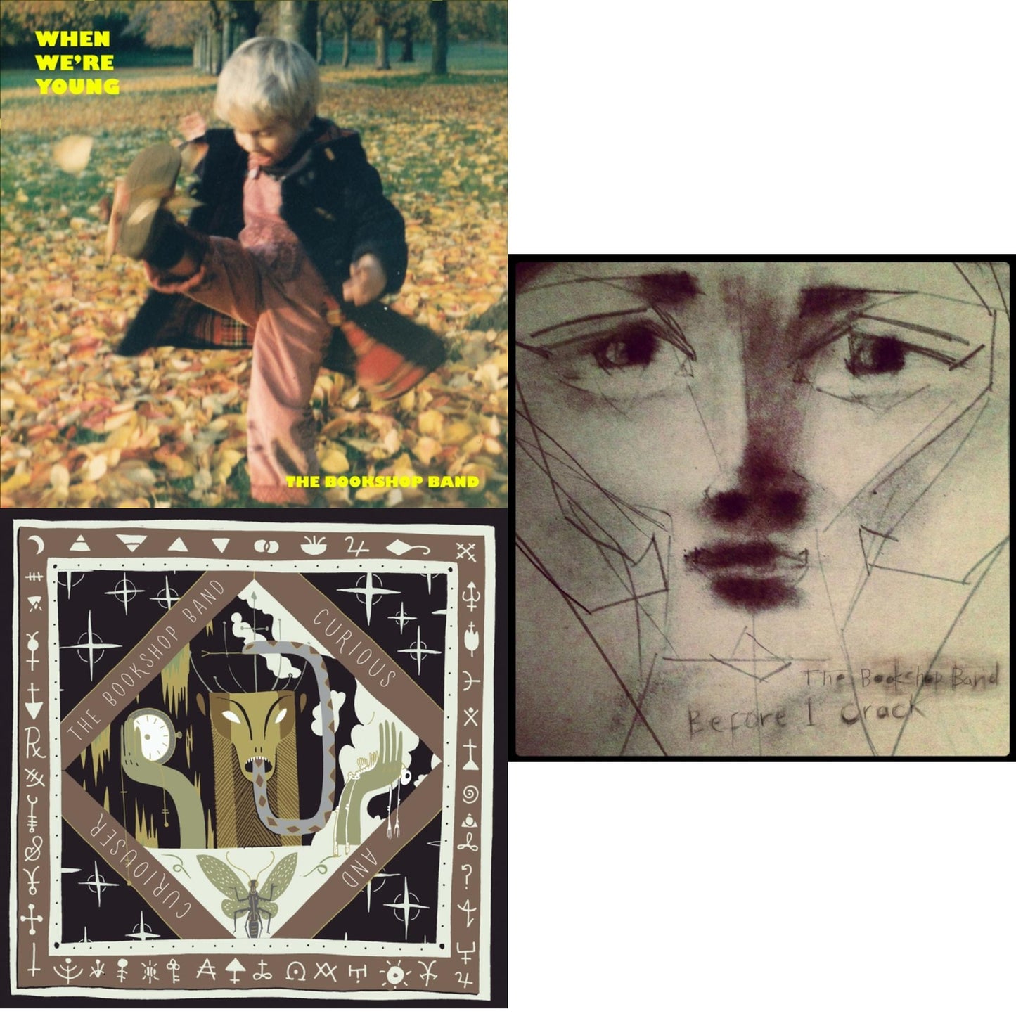 Bookshop Band - Before I Crack & When We’Re Young & Curious & Curiouser - CD Bundle