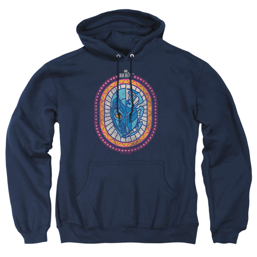 Blue Beetle (2023) Reyes Courage Mens Hoodie Navy Officially Licensed