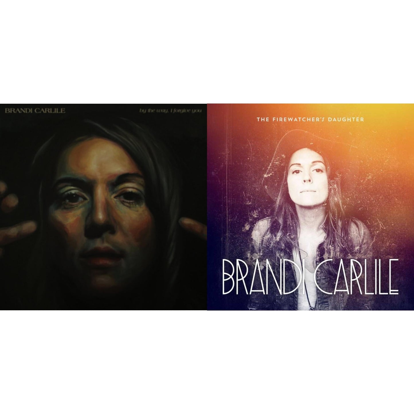 Brandi Carlile - By The Way, I Forgive You (Dl Card) & Firewatcher's Daughter (2LP/White Vinyl)