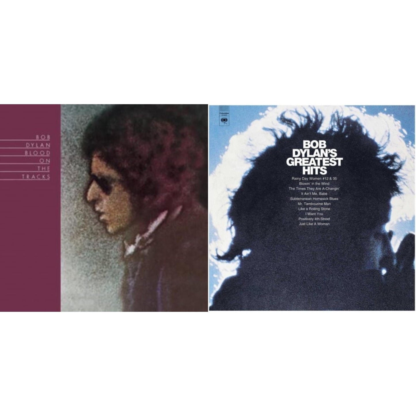 Bob Dylan - Greatest Hits Vol.1 & Blood On The Tracks - CD Bundle