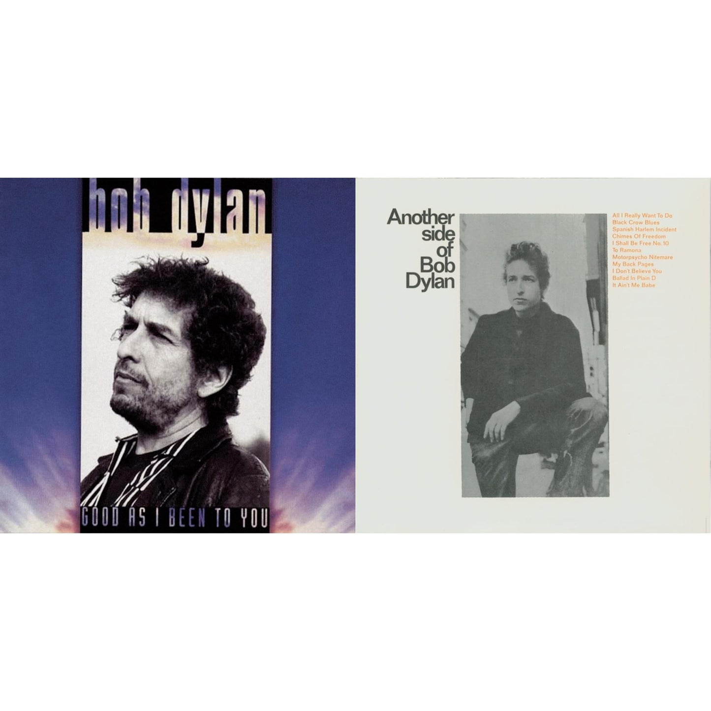 Bob Dylan - Good As I Been To You & Another Side Of Bob Dylan - CD Bundle